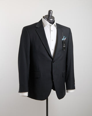 Coppley Ultralight 100% Wool Birdseye Grey Suit Charcoal 1459