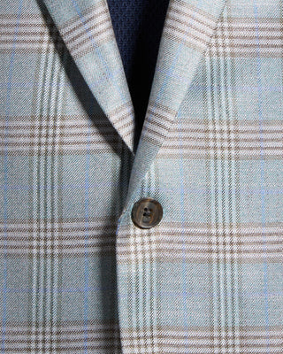 Bamboo Viscose Check Sports Jacket