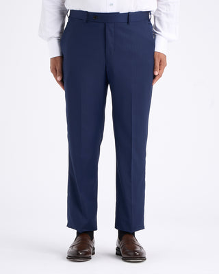 Coppley Angelico Platinum140stonal Herringbone Suit Cobalt Blue 2 11266