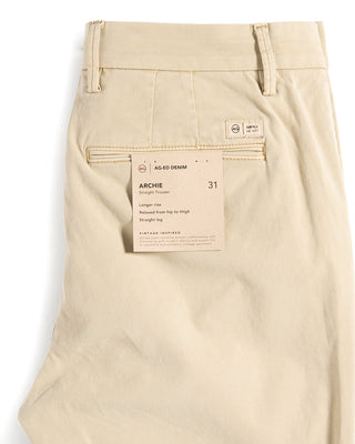 AG Jeans Archie 5 Years Sulfur Dune Khaki Trousers 6 11479
