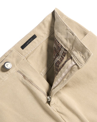 Alberto Brushed Cotton 5 Pocket Trousers 2669