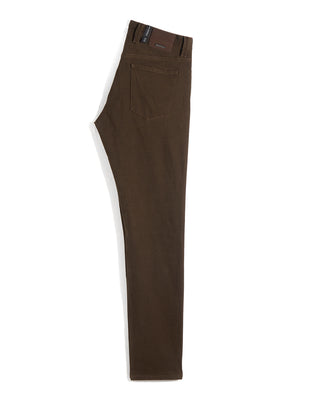 Alberto Brushed Cotton 5 Pocket Trousers 2683