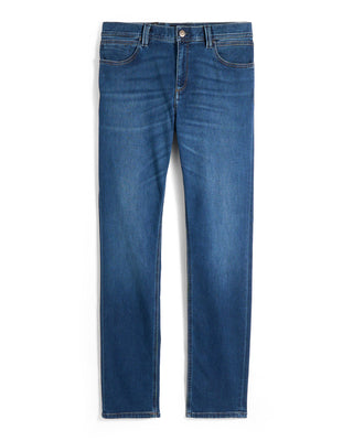 Alberto Mid Blue Washed Denim Jean 2660