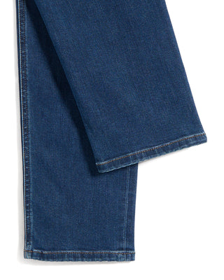 Alberto Mid Blue Washed Denim Jean 2666