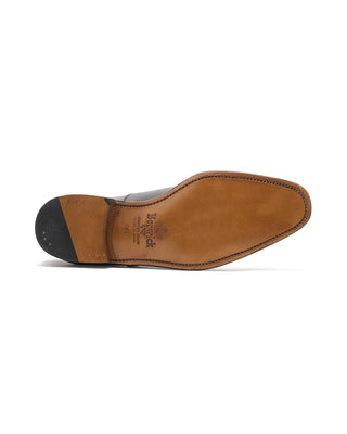 Berwick Chocolate Deerskin Leather Loafer 6 11363