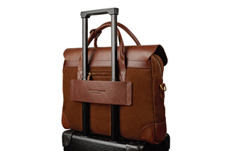 Bennett Winch The Suede Brief Brown 9
