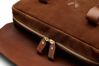 Bennett Winch The Suede Brief Brown 6