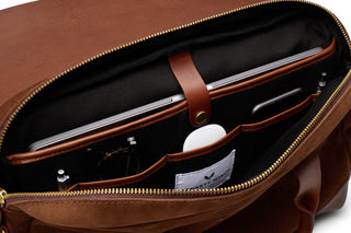 Bennett Winch The Suede Brief Brown 5