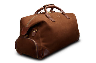 Bennett Winch The Suede Weekender Brown 2