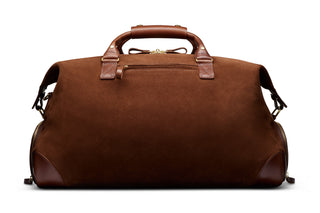 Bennett Winch The Suede Weekender Brown 4