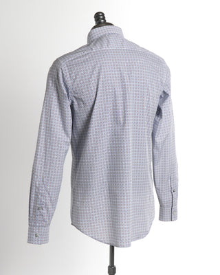 Blazer for Men Blue Archival Neat Cotton Shirt