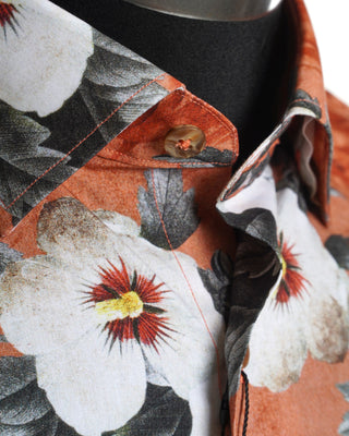 Blazer For Men by Royal Shirt Vintage Hibiscus Floral Short Sleeve Cotton Shirt