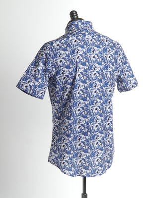 Blazer For Men by Royal Shirt Vintage Leafs Short Sleeve Shirt