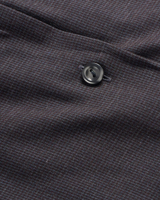 Eton Slim Micro Houndstooth Flannel Shirt Blue / Grey / Brown 1 4122