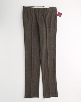 Echizenya Knit Puppytooth Stretch Pant / Brown  3