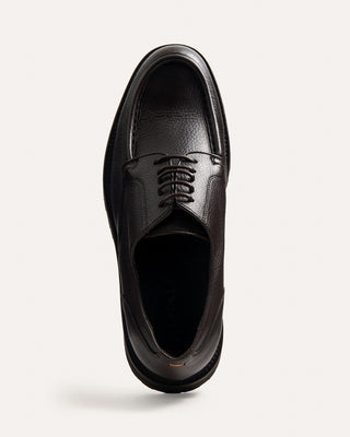 Canali Suede And Leather Lug Sole Loafer 5356