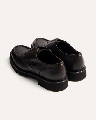 Canali Suede And Leather Lug Sole Loafer 5410