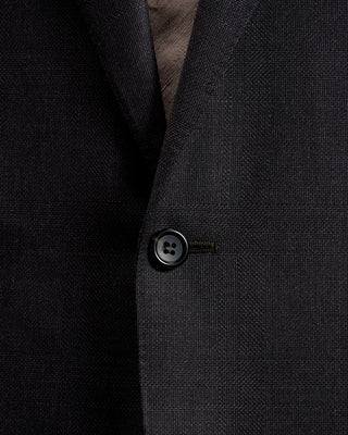 Canali Super 130S Navy Check Suit 4978