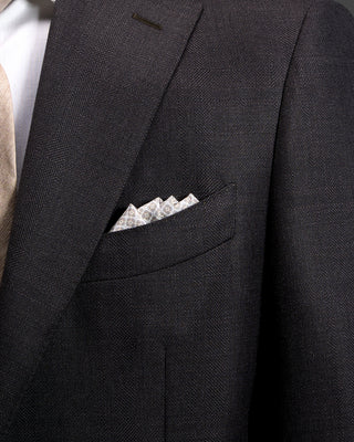 Canali Super 130S Navy Check Suit 4979