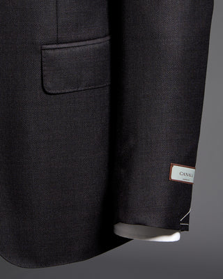 Canali Super 130S Navy Check Suit 4980