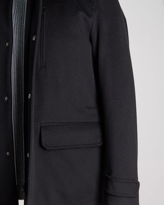 Herno Wool/Cashmere Field Jacket Black 2378