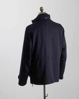 Herno Wool/Cashmere Field Jacket Navy 1232