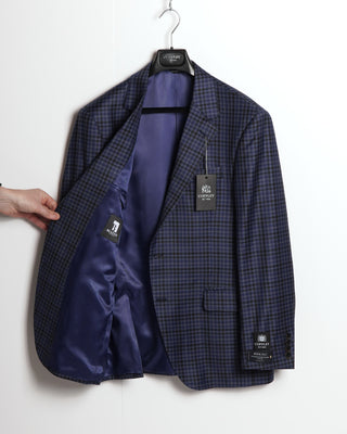 Coppley 'Gibson' Blue Check Sport Jacket 