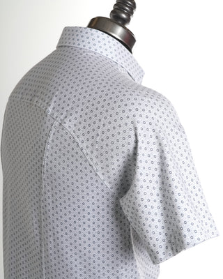 Desoto S/S Rays Print Jersey Shirt Grey