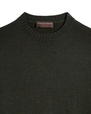 Filippo De Laurentiis 10 Gauge Washed/Dyed Crew Neck 5670