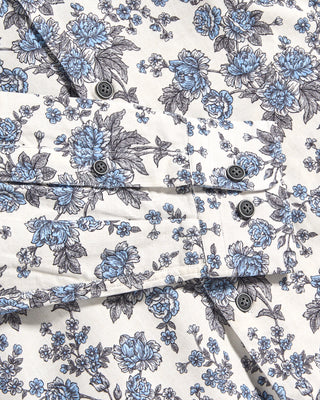 Emanuel Berg Printed Corduroy Sport Shirt 4773