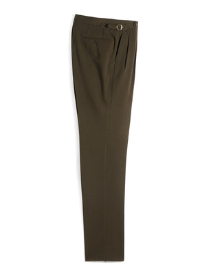 Echizenya Wool Chino Herringbone Trouser 7535