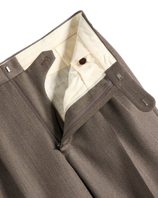 Echizenya 100% Wool Covert Cloth Trouser 7504