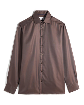 Eton Herringbone Signature Twill Contemporary Shirt 2092