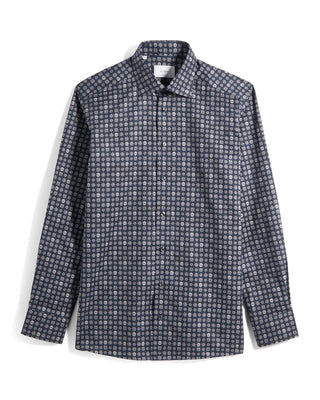 Eton Geometric Signature Twill Contemporary Shirt 6 11481