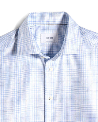 Eton Bold Check King Twill Shirt 4126