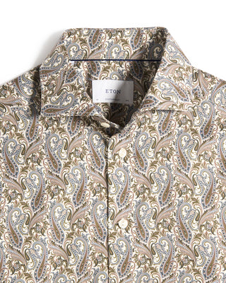 Paisley Signature Twill Contemporary Shirt