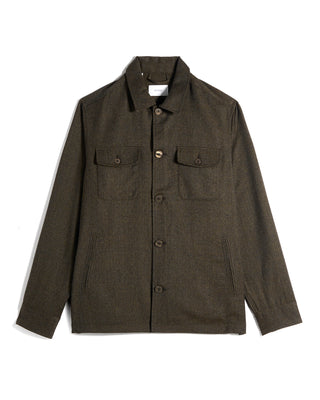 Eton Active Wool Four Pocket Overshirt 4202