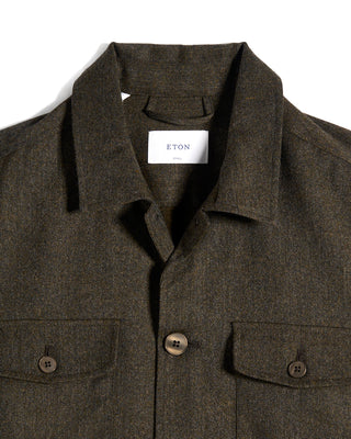 Eton Active Wool Four Pocket Overshirt 4205