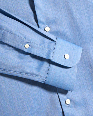 Eton Solid Signature Flannel Shirt 4