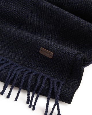Eton Patchwork Merino Wool Scarf 026