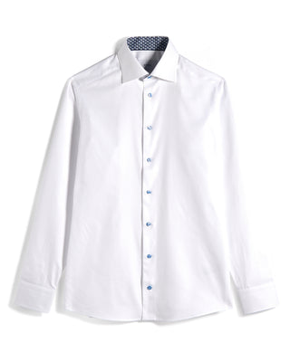 Eton Textured Twill Effect Shirt 4057