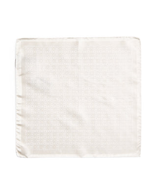Eton Medallion Woven Silk Pocket Square 093