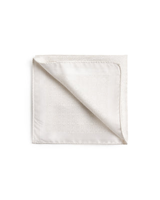 Eton Medallion Woven Silk Pocket Square 095