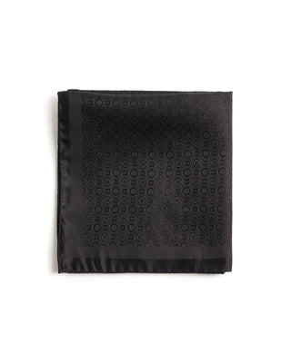 Eton Medallion Woven Silk Pocket Square 091