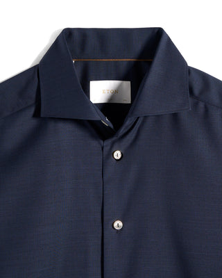 Eton Solid Merino Slim Shirt 5642