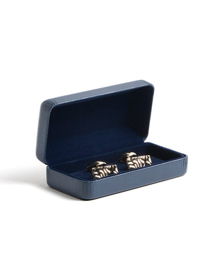 Eton Hammered Plated Brass Cufflinks 175