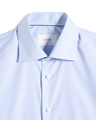 Eton Check Twill Slim Shirt 848