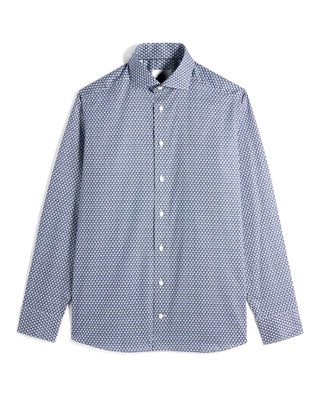 Eton Geometric Signature Twill Shirt 4101