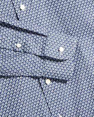 Eton Geometric Signature Twill Shirt 4104