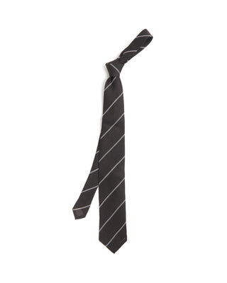 Eton Striped Grenadine Silk Tie 212